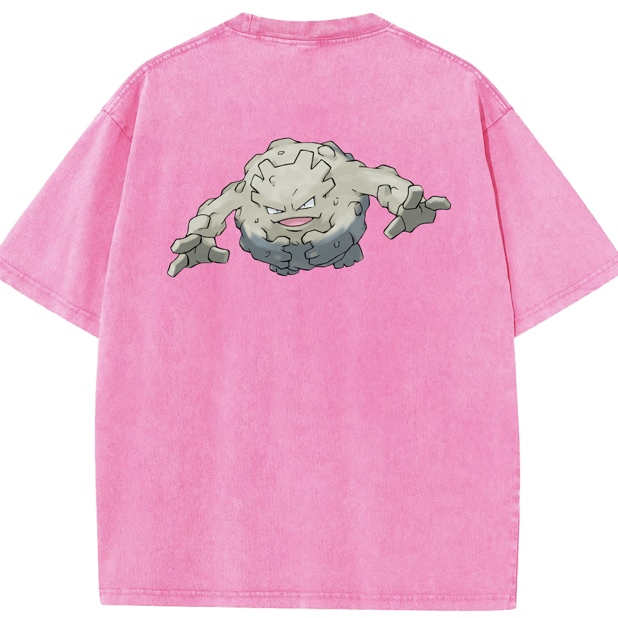（画像用） ポケットモンスター Pokémon 綿100% ヴィンテージ風 半袖Tシャツ（背面プリント）